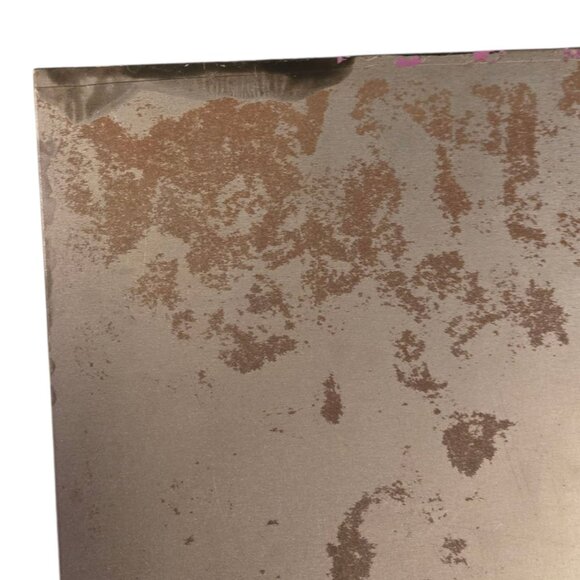 Modern Abstract Wall Art Metal 1990s Memphis Style 24 x 12 Green Blue Decor - Picture 15 of 16